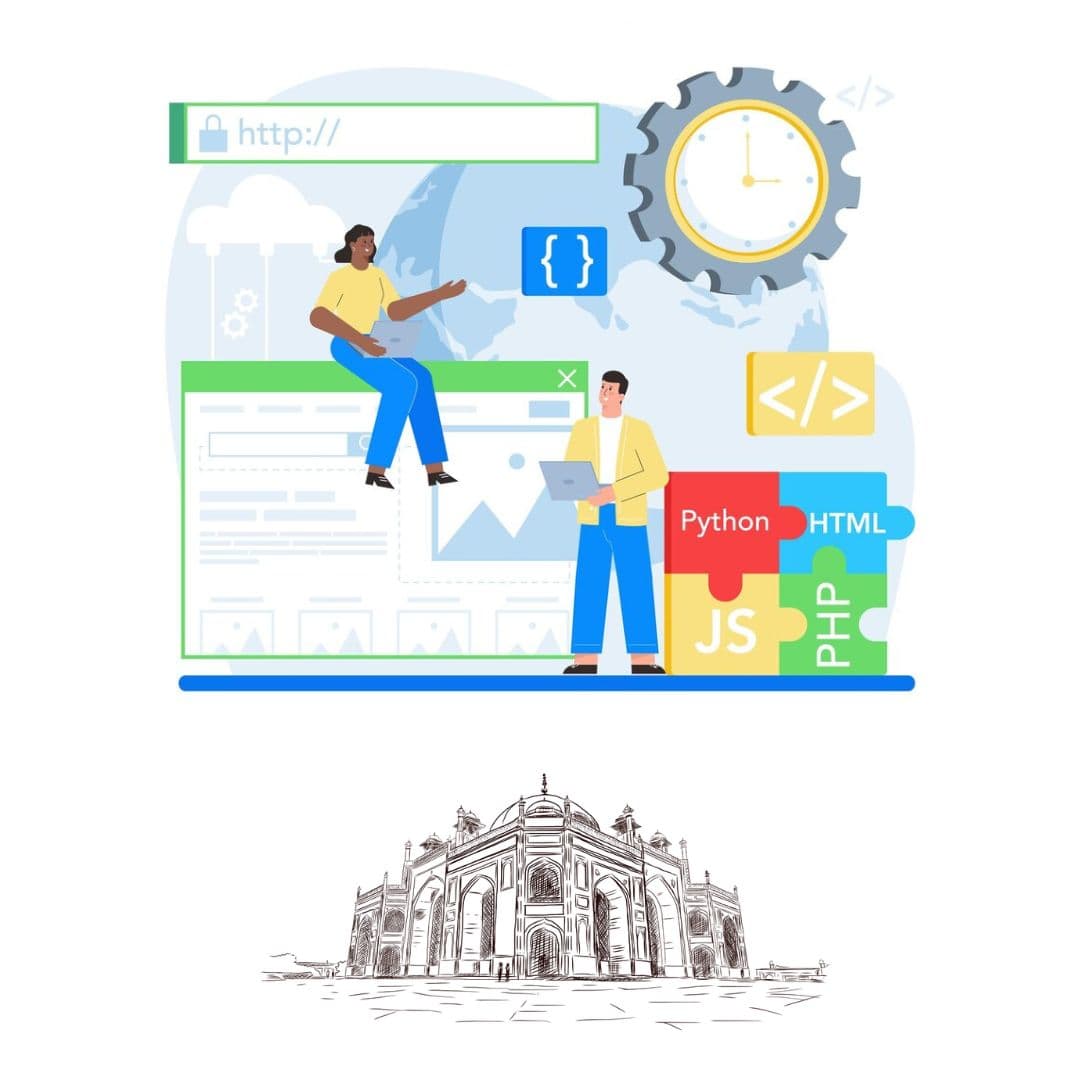 Web development team working on modern website design and development at Laser Web Maker