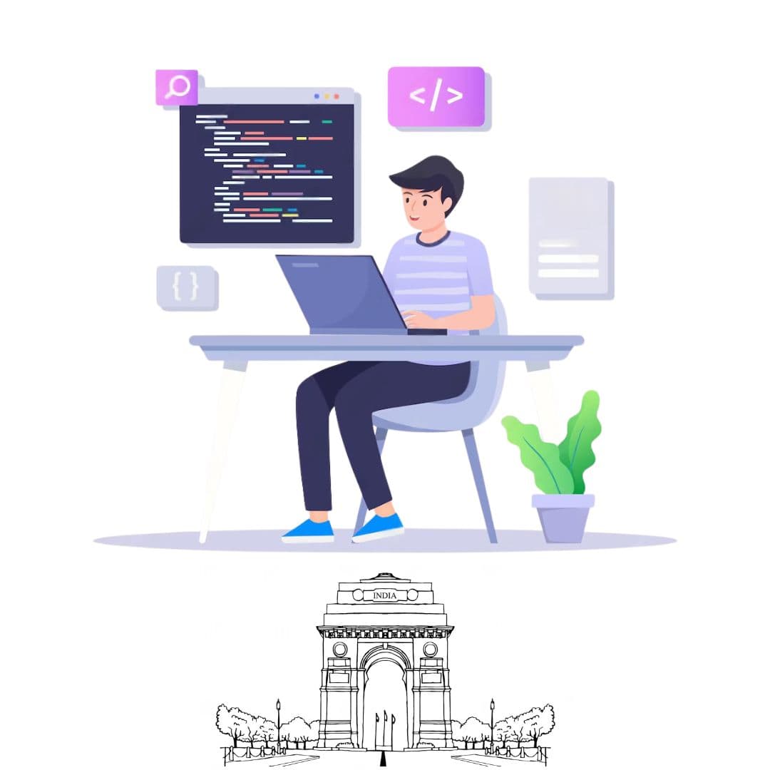 Web development team working on modern website design and development at Laser Web Maker