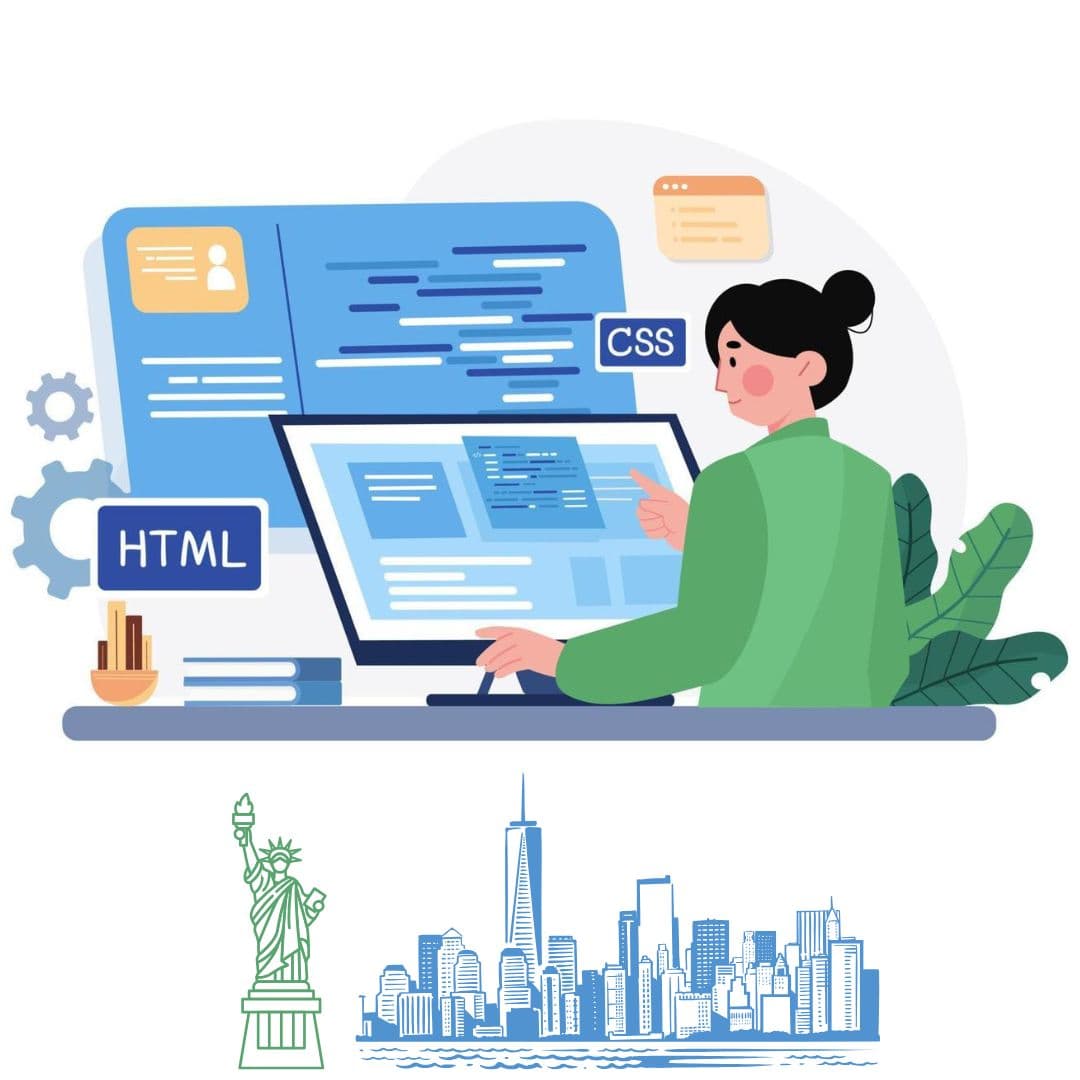 Web development team working on modern website design and development at Laser Web Maker