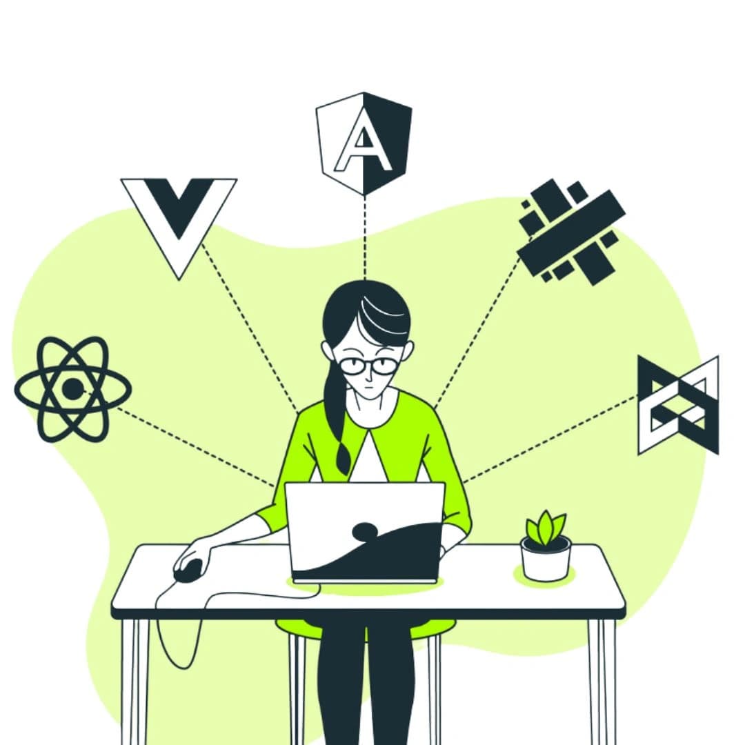 Web development team working on modern website design and development at Laser Web Maker