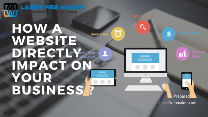 how a website directly impact on your business